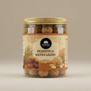Home peanut dates laddu