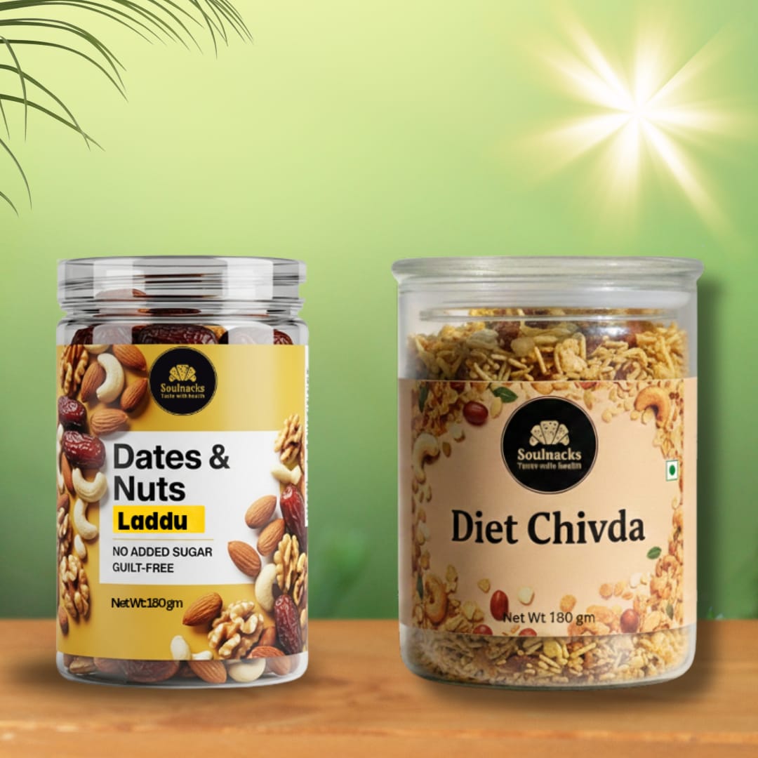 diet chivda with dates & nuts laddu diet chivda with dates & nuts laddu